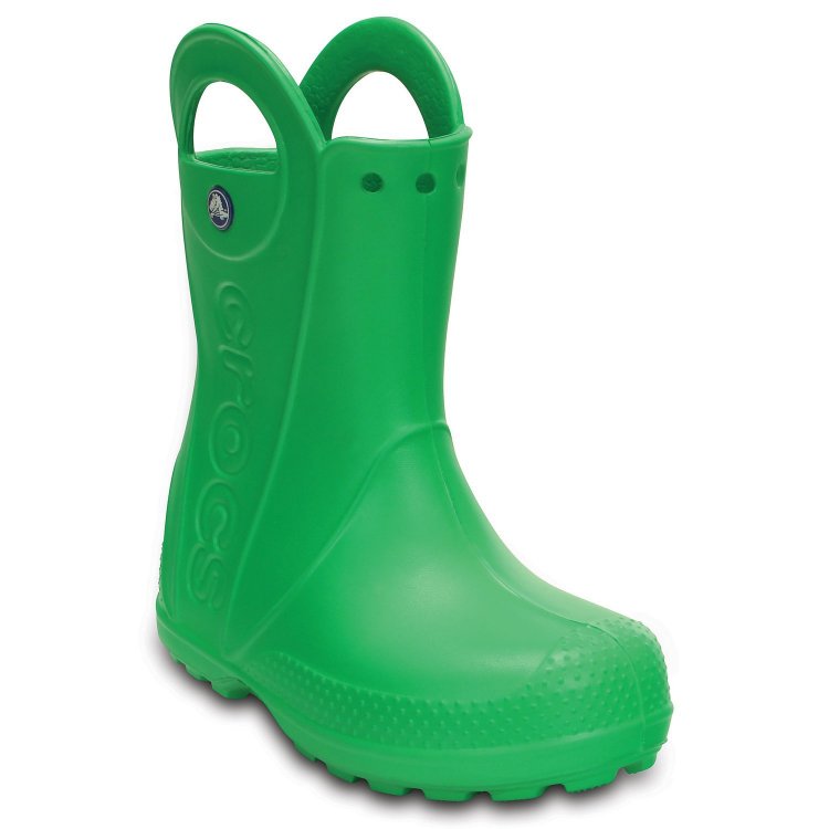 Crocs Сапоги Handle It Rain Boot Kids (зеленый)