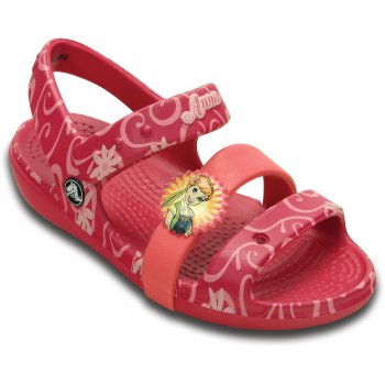 Сандалии Keeley Frozen Fever Sandal K (фуксия) Сандалии Keeley Frozen Fever Sandal K (фуксия)Обувь<br>Материал<br>Croslite (крослайт) - Полимер<br>Описание <br>Яркие детские сандалии из уникального, запатентованного материала Croslite. Материал является бактериостатичным, то есть препятствующим росту и размножению бактерий, вызывающих запах. Преимущества оригинальных сабо Сrocs: очень легкие и мягкие, долговечные, устойчивая не скользящая подошва, великолепное качество, простой уход. <br>Производитель: Crocs (США)<br>Страны производства: Китай, Италия, Вьетнам, США, Словения, Нидерланды<br>Коллекция: Весна/Лето 2015<br>Модель производится в размерах: С4(21), С5(22), С6(23), С7(24), С8(25), С9(26), С10(27), С11 (28), С12 (29-30), С13 (30-31)<br>Уход<br>Сабо Crocs легко моются теплой водой. При необходимости их можно стирать в стиральной машине при температуре 30 градусов<br>; Размеры в наличии: C4, C12, C11, C10, C9, C8, C7, C6, C5, C13.<br>