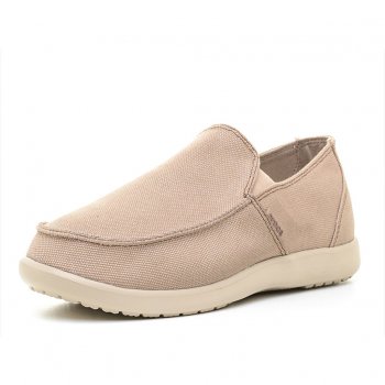 Слипоны Santa Cruz Clean Cut Loafer (бежевый) Слипоны Santa Cruz Clean Cut Loafer (бежевый)Одежда<br>Материал<br>Croslite (крослайт) - Полимер<br>Описание <br>Яркие слипоны из уникального, запатентованного материала Croslite. Материал является бактериостатичным, то есть препятствующим росту и размножению бактерий, вызывающих запах. Преимущества оригинальных сабо Сrocs: очень легкие и мягкие, долговечные, устойчивая нескользящая подошва, великолепное качество, простой уход. <br>Производитель: Crocs (США)<br>Страны производства: Китай, Италия, Вьетнам, США, Словения, Нидерланды<br>Коллекция: Весна/Лето 2016<br>Модель производится в размерах: М7(39-40), М8(41-42), М9(42-43), М10(43-44), М11(44-45), М12(45-46), М13(46-47)<br>Уход<br>Сабо Crocs легко моются теплой водой.<br>; Размеры в наличии: M7, M8, M9, M10, M11, M12, M13.<br>