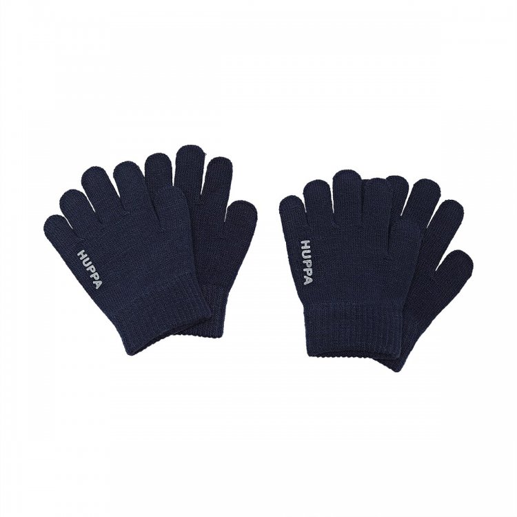 Вязаные перчатки LEVI 2 пары (синий) 57410 Huppa 82050002 00186 