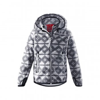 Куртка SoftShell Ajatus (серый орнамент) Куртка SoftShell Ajatus (серый орнамент)Куртки<br>Материал: <br>Верх: 100% полиэстер.<br>Утеплитель: нет<br>Подкладка: 100% полиэстер<br>Водонепроницаемость: 5000 мм<br>Паропроводимость: 3000 г/м2/24ч<br>Износостойкость: нет данных<br>Описание: <br>Функциональные элементы: <br>Производитель: Reima (Финляндия)<br>Страна производства: Китай<br>Модель производится в размерах: 92-140<br>Коллекция: Осень-Зима 2016<br>Температурный режим: <br>От +7 градусов и выше; Размеры в наличии: 104, 110, 116, 122, 128, 134, 140.<br>