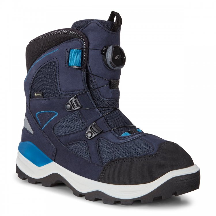 Ботинки Ecco SNOW MOUNTAIN с BOA (синий) 93045 Ecco 710293 51237 