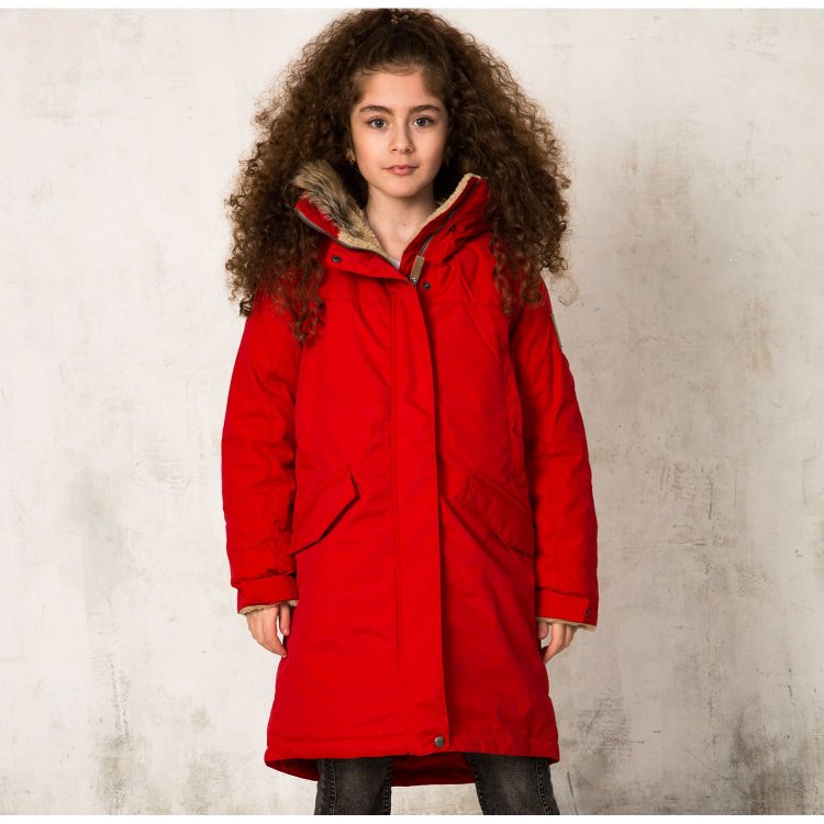 Kerry Детская зимняя куртка-парка
 BETH (красный)
