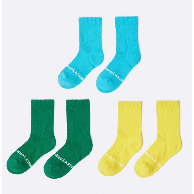 Фото 2 Комплект Insect: носки 3 пары (желтый, зеленый, голубой) 114821 Lassie 7300073A-8870