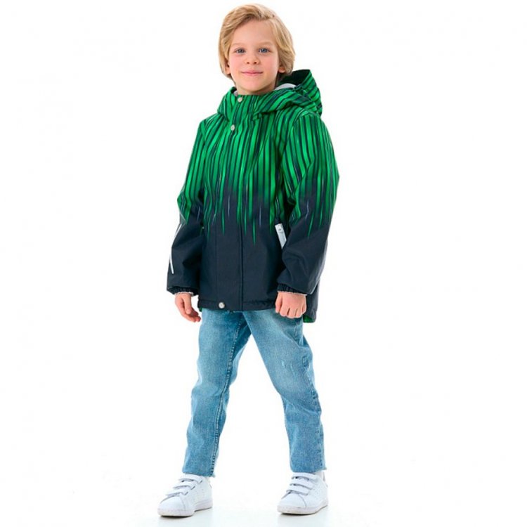 Куртка Oldos утепленная Томас (зеленый с черным) 102614 Oldos ALSS23JK1T125-GBLACK 