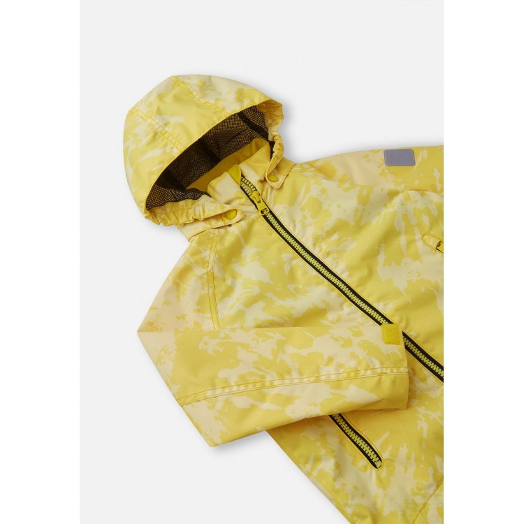 Фото 3 Куртка-ветровка Reimatec Schiff (кукурузный желтый с принтом) 79277 Reima 521601E 2411