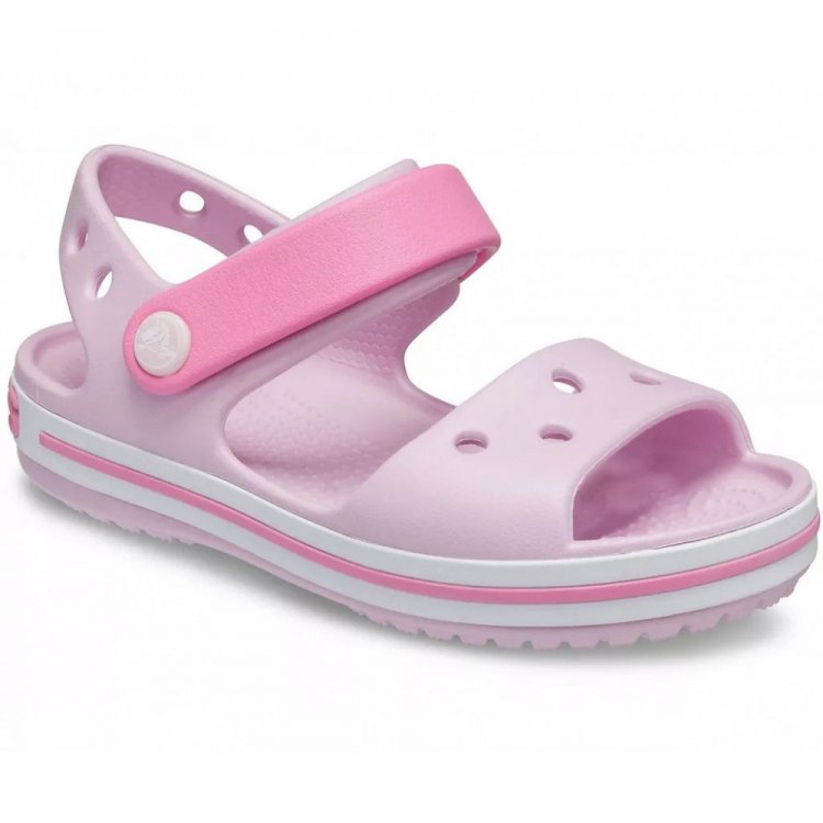 Crocband Sandal Kids (розовый) 119082 Crocs 12856-6GD 