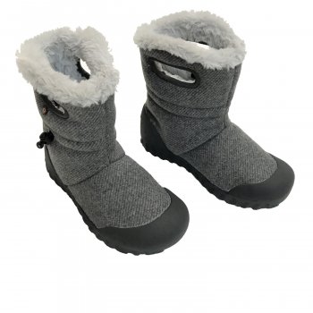 Bogs Уценка, пятно на мехе. Сапоги B-moc Wool (серый)