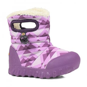 Bogs Сапоги B-Moc Mountain Kids (сиреневый с орнаментом)