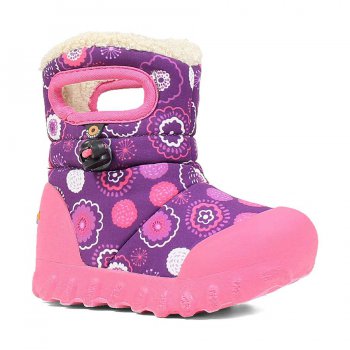 Bogs Сапоги B-Moc Bullseye Kids (фиолетовый с орнаментом)