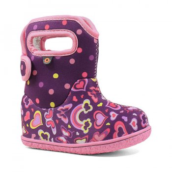 Bogs Сапоги Baby Bogs Rainbows (фиолетовый с орнаментом)