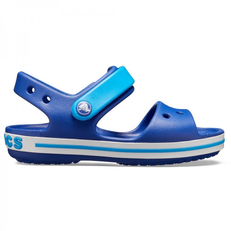 Crocs Сандалии Crocband Sandal Kids (синий с голубым)