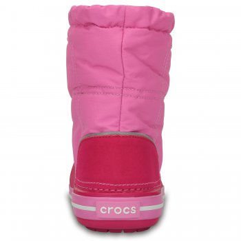 Фото 3 Уценка, пятна. Сапоги Crocband LodgePoint Boot K (розовый) 49232 Crocs 203509-6LR U-J3