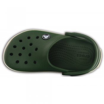 Фото 3 Сабо Crocband Clog (темно-зеленый) 40151 Crocs 204537-34K