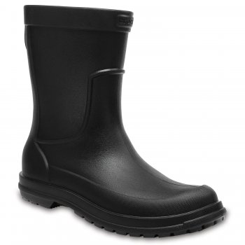 Crocs Полусапоги allcast rain Boot (черный)