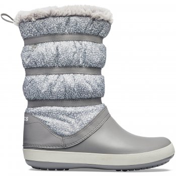 Crocs Сапоги Crocband Winter Boot (светло-серый)