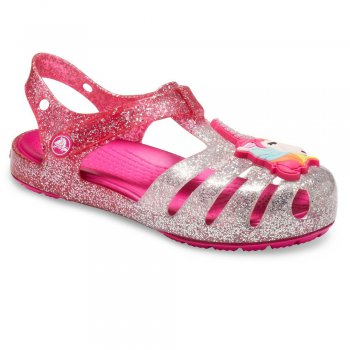 Сабо Crocs Pink Ombre (розовые с единорогами) 49333 Crocs 205535-6PD 
