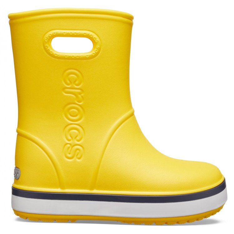Фото 2 Сапоги Crocband Rain Boot (желтый) 50110 Crocs 205827-734