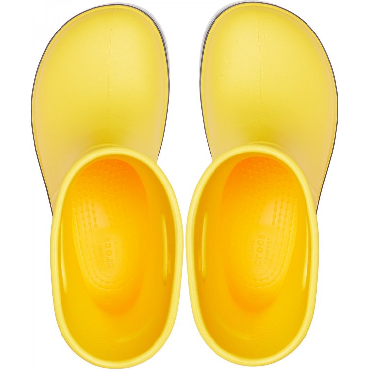 Фото 3 Сапоги Crocband Rain Boot (желтый) 50110 Crocs 205827-734