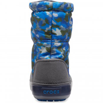 Фото 5 Сапоги LodgePoint Graphic Winter Boot (серый с принтом) 50182 Crocs 205828-30X