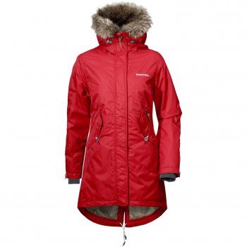 Didriksons Куртка женская Lindsey parka (красный)