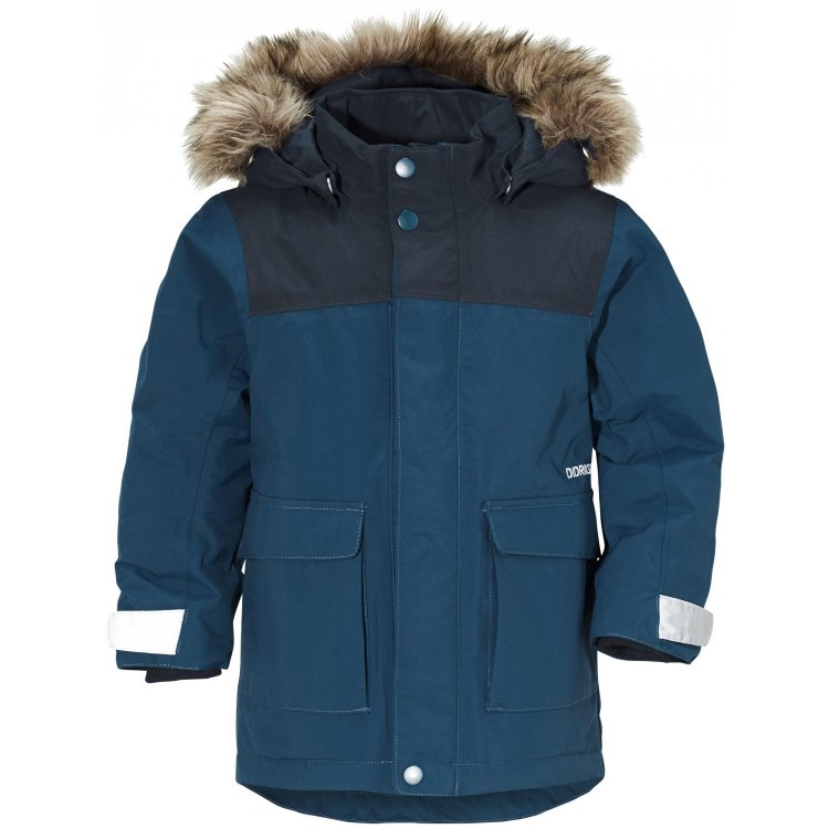 Didriksons Куртка KURE PARKA (синий ураган)