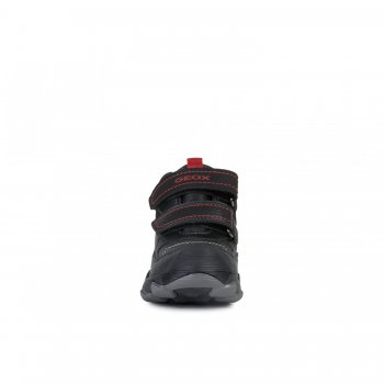 Фото 3 Ботинки Buller (черный с красным) 49393 Geox J949WE C0260