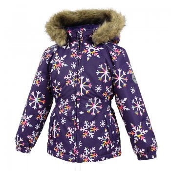 Куртка Huppa MARII (фиолетовый со снежинками) 44723 Huppa 17830030 71673 