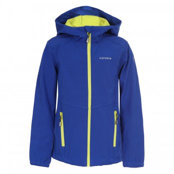 Icepeak Кофта Softshell Teiko jr (синий с желтым)
