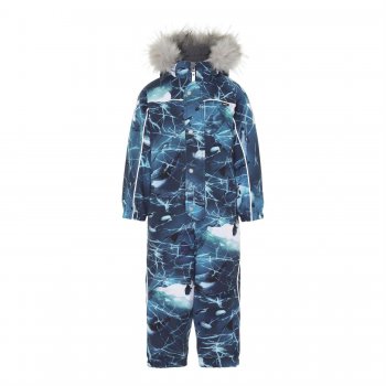 Molo Комбинезон Polaris Fur Frozen Ocean (синий)