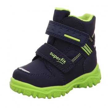 Ботинки Husky (синий с зеленым) 50051 Superfit 5-09044-81 