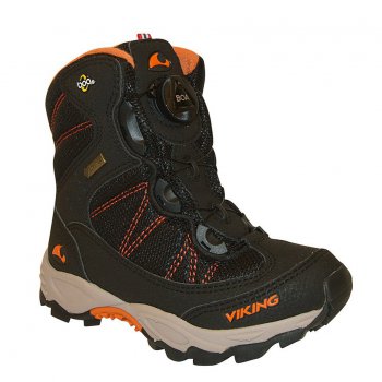 Ботинки Boulder Boa (черный с оранжевым) 48456 Viking 3 82100 00263 