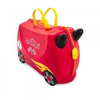 Чемодан на колесиках Гоночная машинка Рокко 49216 Trunki 0321 GB01 