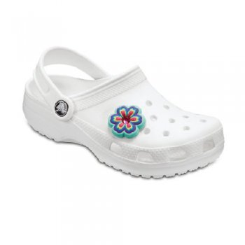 Crocs Украшение для обуви Crocs Радужный цветок