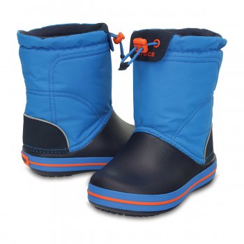 Crocs Сапоги Crocband LodgePoint Boot K (голубой)