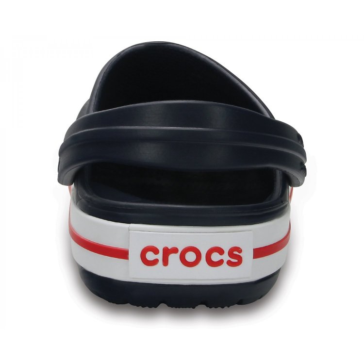 Фото 3 Сабо Crocs Crocband Clog (синий с белой полосой) 40164 Crocs 204537-485