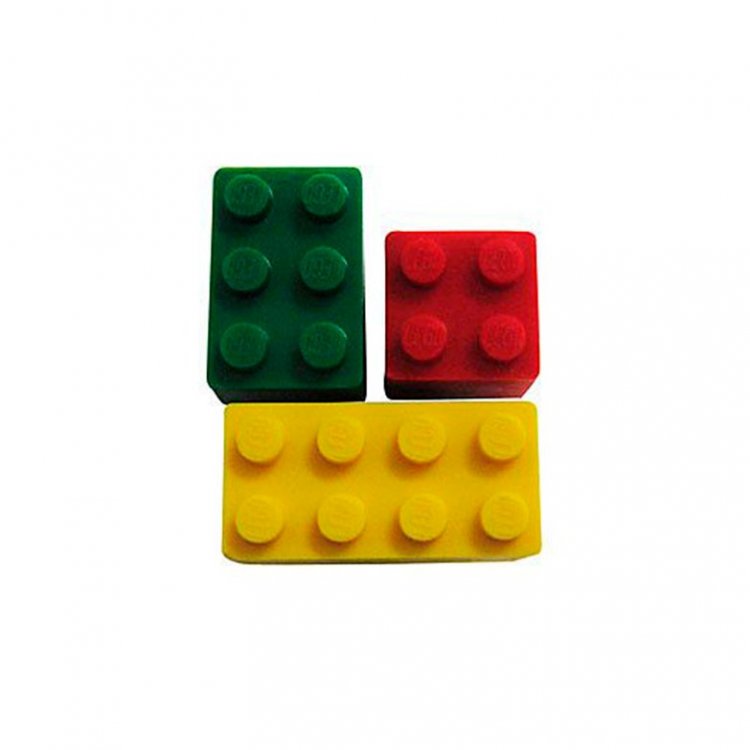 Фото 2 Украшение для обуви Crocs Lego (комплект 3 шт.) 49972 Crocs 3000011-01605-0003