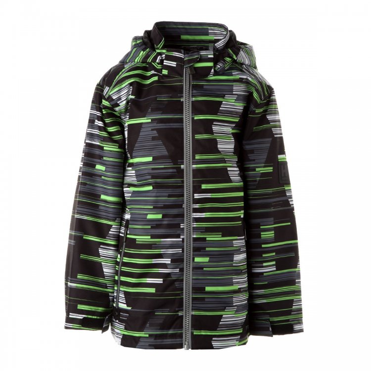 Фото 5 Куртка Huppa TERREL 100 гр (чёрный с зеленым) 101817 Huppa 18150010 32009