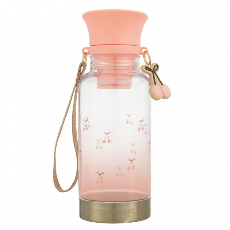 Jeune Premier Бутылка для воды Cherry Pompon (розовый)