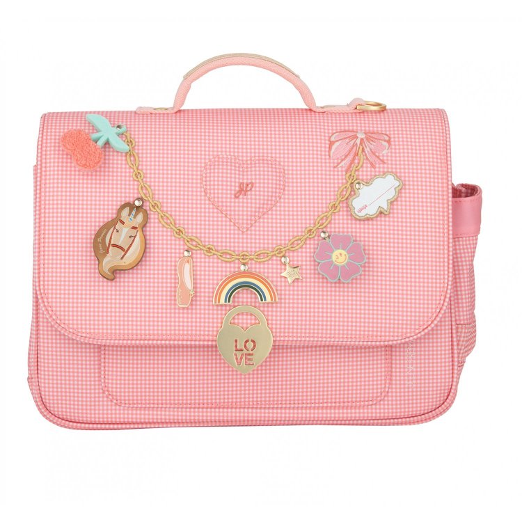 Портфель Jeune Premier для дошкольников It Bag Mini Vichy Love Pink (розовый) 103826 Jeune Premier ITN23198 
