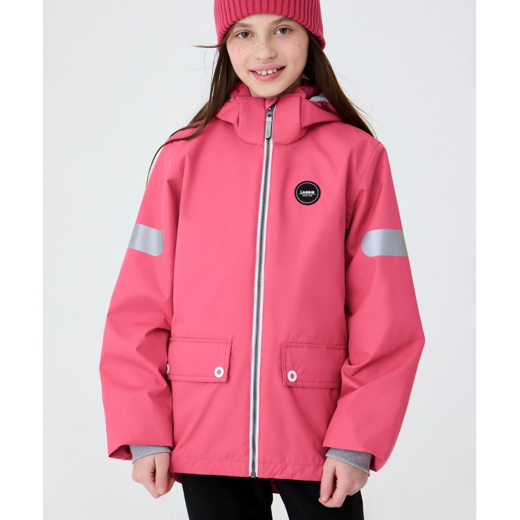 Lassie Куртка-ветровка + утепленный жилет Star Sydvest (розовый)