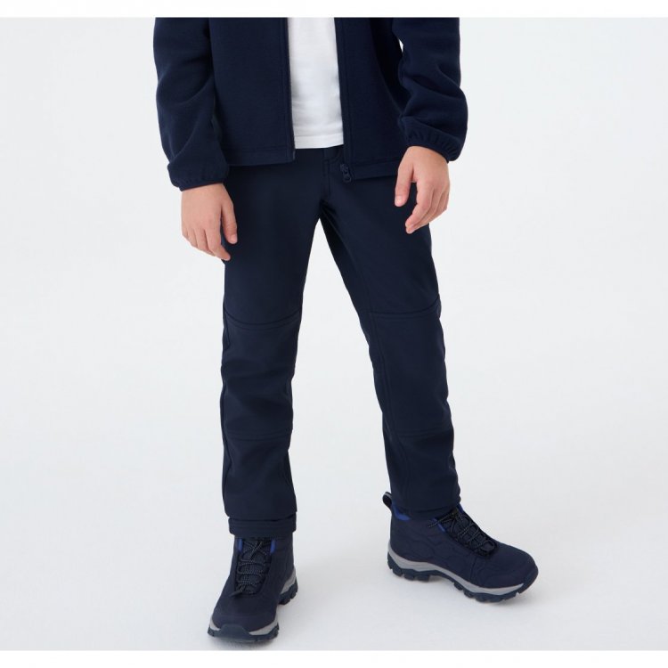 Lassie Брюки софтшелл Mighty (синий)