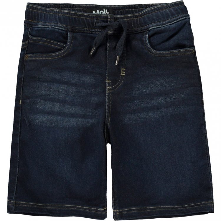 Шорты Molo джинсовые на резинке для мальчика Ali Dark indigo (темно-синий) 102303 Molo 1NOSH102 1150 