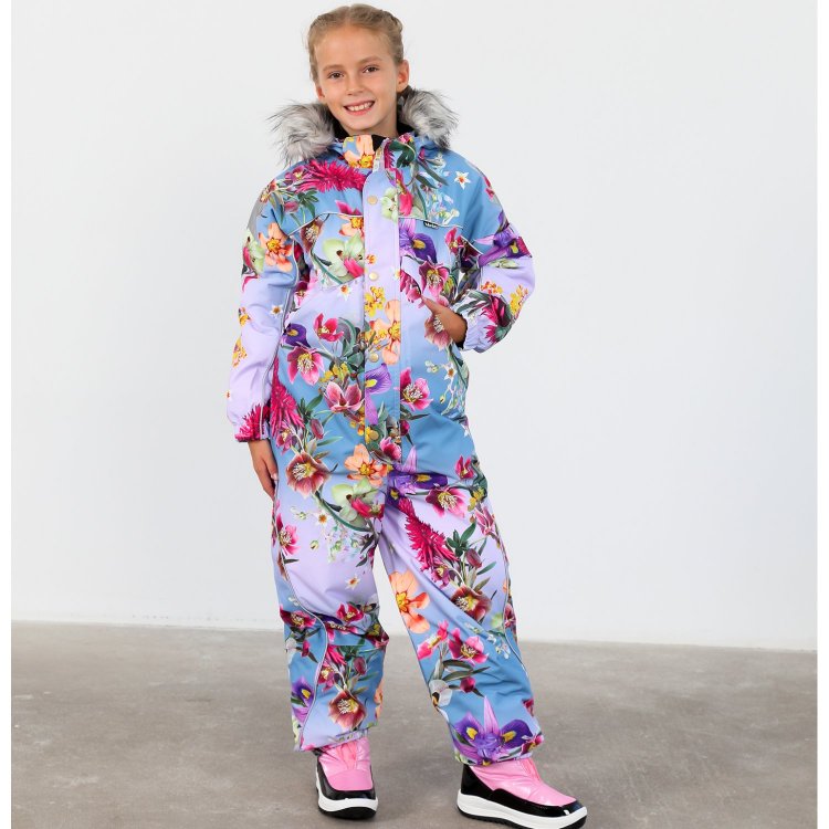 Molo Комбинезон Polaris Fur Gradient Bloom (цветы)