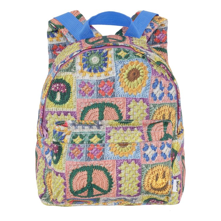 Molo Рюкзак для дошкольников Backpack Crochet Vibe (разноцветный)