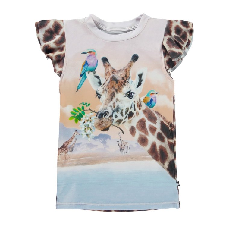Футболка для плавания Neona Giraffe (жираф) 98103 Molo 8S23P202 7883 