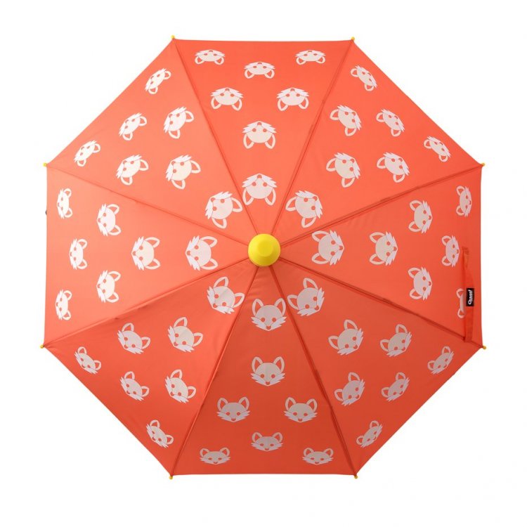 Oldos Зонт, меняющий цвет под дождем Радуга (оранжевый)