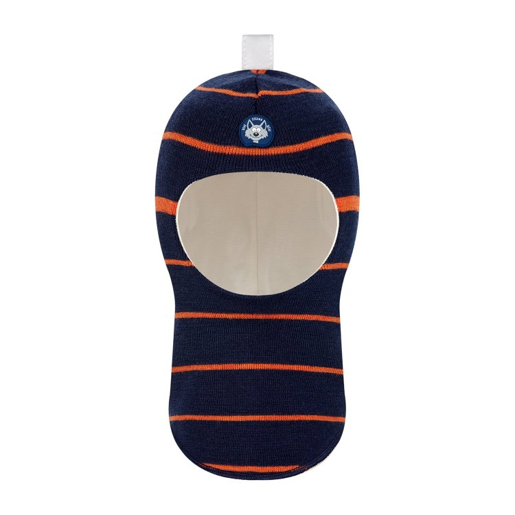Шапка-шлем Teyno (темно-синий в оранжевую полоску) 92339 Teyno S5-1253K2 