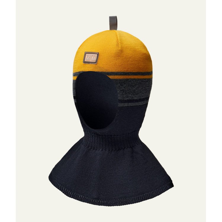 Шапка-шлем Totti Крафт (черный с горчицей) 111259 Totti 11289 